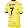 Maglia ufficiale Chelsea Kante 7 Trasferta 2021-22 per Uomo